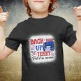 Back Up Terry Put It In Reverse 4Th Of July American Flag Youth T-shirt