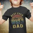 Best Dad Ever Fathers Day Gift For Daddy Father Dad Vintage Youth T-shirt