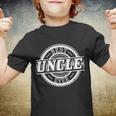 Best Uncle Ever Badge Youth T-shirt