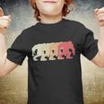 Bigfoot Silhouette Retro Sasquatch Tshirt Youth T-shirt