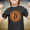 Bitcoin Logo Emblem Cryptocurrency Blockchains Bitcoin Youth T-shirt