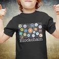 Blockchain Cryptocurrency Logos Youth T-shirt