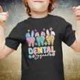 Bunny Ears Cute Tooth Dental Squad Dentist Easter Day Youth T-shirt