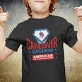 Caregiver Superhero Official Aca Apparel Youth T-shirt