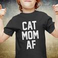 Cat Mom Af Gift For Cat Moms Of Kitties Youth T-shirt