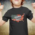 Cheerful Happy Independence Day Artwork Gift Happy 4Th Of July Gift Youth T-shirt