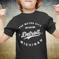 Classic Retro Vintage Detroit Michigan Motor City Tshirt Youth T-shirt
