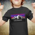 Colorado Mountains Outdoor Flag Mcma Youth T-shirt