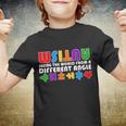 Colorful - Autism Awareness - Seeing The World From A Different Angle Tshirt Youth T-shirt
