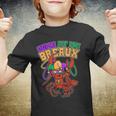 Come At Me Breaux Mardi Gras Crawfish Youth T-shirt
