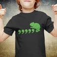 Comma Chameleon Funny Youth T-shirt