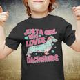 Cute Just A Girl Who Loves Dachshunds Youth T-shirt
