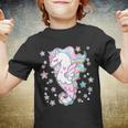 Cute Unicorn Seahorse Unimaid Youth T-shirt