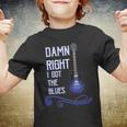 Damn Right I Got The Blues Guitar Youth T-shirt