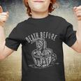 Death Before Decaf Youth T-shirt