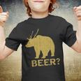 Deer Bear Beer Moose Elk Hunting Funny Tshirt Youth T-shirt