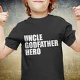 Distressed Uncle Godfather Hero Youth T-shirt
