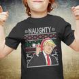 Donald Trump Naughty Ugly Christmas Youth T-shirt