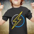 Down Syndrome Awareness Lightning Bolt Youth T-shirt