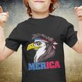 Eagle Mullet Merica Flag 4Th Of July Merican Pride Gift Youth T-shirt