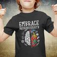 Embrace Neurodiversity Autism Awareness Asd Men Women Kids Youth T-shirt
