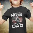 Fathers Day Flag My Favorite Marine Calls Me Dad Tshirt Youth T-shirt