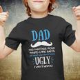 Fathers Day For Father From Daughter Son The Best Father Graphic Design Printed Casual Daily Basic Youth T-shirt