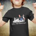 French Bulldog Funny 4Th Of July Gift For Frenchie Lover Youth T-shirt