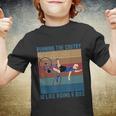 Funny Biden Falls Off Bike Running The Country Like Riding A Bike V3 Youth T-shirt