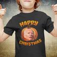Funny Biden Happy Christmas Halloween Youth T-shirt