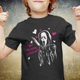 Funny Ghost Face You Like Scary Movies Too Youth T-shirt
