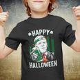 Funny Leprechaun Biden Happy Halloween For St Patricks Day Tshirt Youth T-shirt