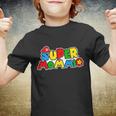 Funny Super Mommio Mothers Day Gamer Youth T-shirt