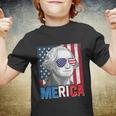 George Washington 4Th Of July Merica Men Women American Flag Youth T-shirt