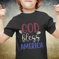 God Bless America 4Th July Patriotic Independence Day Gift Youth T-shirt
