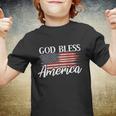 God Bless America 4Th Of July Patriotic Usa Great Gift Youth T-shirt