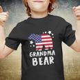 Grandma Bear Grandmother Funny 4Th Of July Youth T-shirt