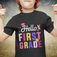 Hello 1St Grade First Back To School Student Teacher Youth T-shirt