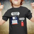 I Am Your Father Retro Floppy Disk Usb Tshirt Youth T-shirt