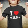 I Love Heart Milfs Tshirt Youth T-shirt