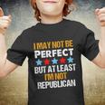 I May Not Be Perfect But At Least Im Not A Republican Funny Anti Biden Tshirt Youth T-shirt