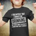 I Should Stop Drinking Funny V2 Youth T-shirt