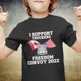 I Support Truckers Freedom Convoy 2022 Trucker Gift Design Tshirt Youth T-shirt