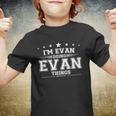 Im Evan Doing Evan Things Youth T-shirt