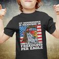 Independence Measured In Freedoms Per Eagle Usa 4Th Of July Cute Gift Youth T-shirt