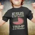 Jesus Is My Savior Trump Is My President Tshirt Youth T-shirt