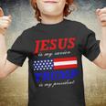 Jesus Savior Trump President Youth T-shirt