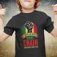 Juneteenth Breaking Every Chain Since 1865 Black Freedom Youth T-shirt