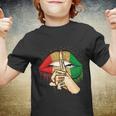 Juneteenth Free Ish Since 1865 Lips African Melanin Girl Youth T-shirt