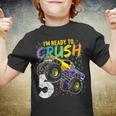 Kids Im Ready To Crush 5 Monster Truck 5Th Birthday Boys Youth T-shirt